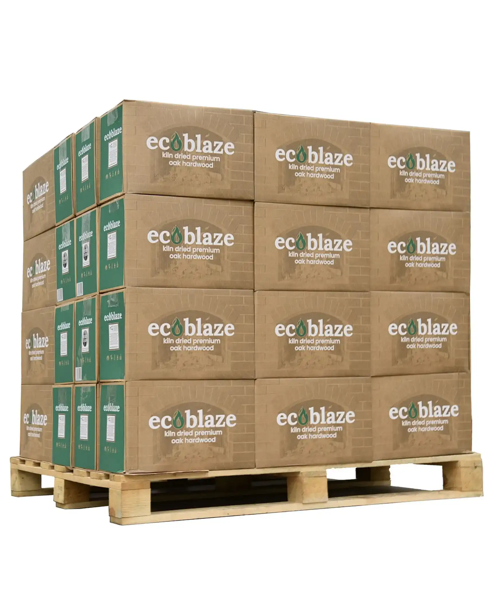 Ecoblaze Boxed Oak Firewood - 60 Boxes